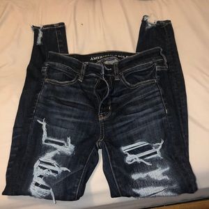 American eagle high rise jeans